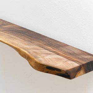 Walnut Floating Shelves, Custom Wood Shelves, Rustic Shelves, Bathroom Shelves with Bracket, Long Book Shelves, Oak Kitchen Shelves