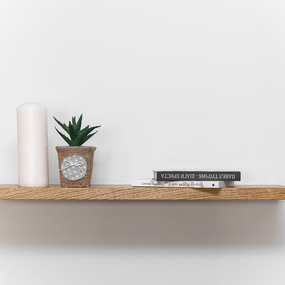 Live Edge Walnut Floating Shelves, Reclaimed Industrial Wooden Floating Shelves, Farmhouse Heavy Duty Floating Shelves, Bathroom Shelf - Image 5