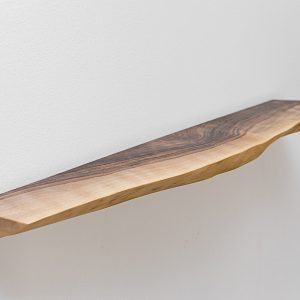 Live Edge Walnut Floating Shelves, Reclaimed Industrial Wooden Floating Shelves, Farmhouse Heavy Duty Floating Shelves, Bathroom Shelf