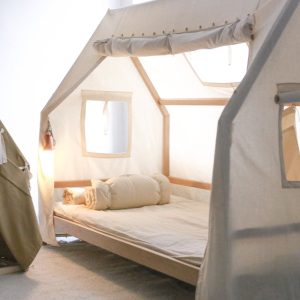 Montessori Floor Bed |Alder Tree Toddler Bed Frame | Cute Bedroom Furniture | Gift For Kids Room Decor