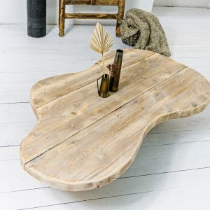 Old wood coffee table KARLI, Coffee Table