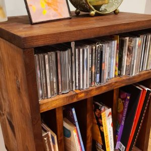 reclaimed wood Tv stand.book case.drinks cabinet.music vinyls dj turntable.vintage rustic storage.industrial.hairpin legs.console table.dvds