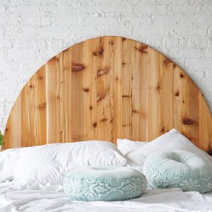 The Rising Headboard - Cedar Barn Wood Style - Modern Rustic - Boho - Handmade in USA
