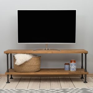 Wood and Metal Tv Unit -Mass / Industrial Tv Stand / Loft Tv Console  | media console |  rustic TV stand |industrial stylish furniture