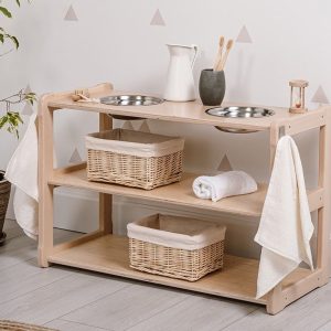 TWIN Child Montessori washbasin toddler Waschtisch kind Type B  Gift for kids