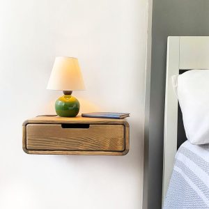 Floating Nightstand,Drawer nightstand,Wall nightstand,Free shipping