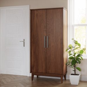 Custom Made Wooden Armoire, Handcrafted Armoire with Cherry, Maple, White Oak or Walnut, Handmade Armoire, Solid Wood Dresser