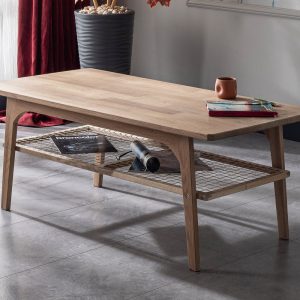 il_1000x1000.4768592263_oizi.jpg 30x20" White Oak Coffee Table with Storage Shelf, Two Layer Lounge Table, Wooden Center Table with Shelf, 2 Tier Rectangular Table