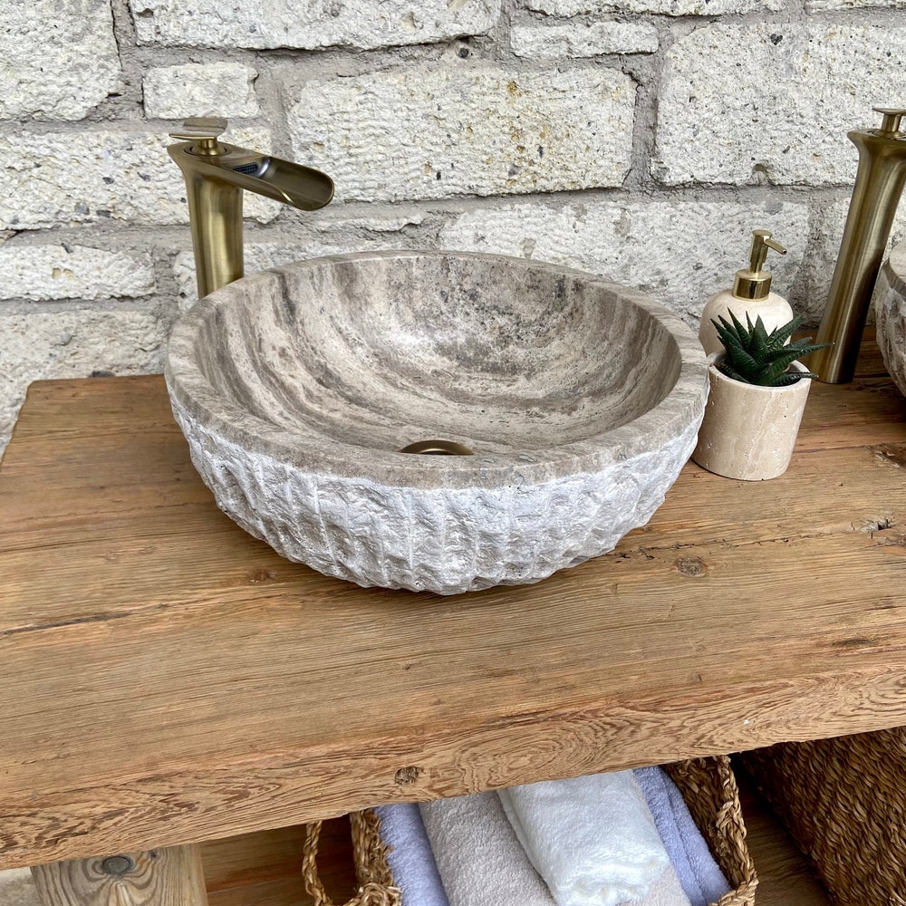 Bathroom Rustic Vanity Wood Farmhouse Decor, Farmhouse Vanity Bathroom Reclaimed Wood Decor, Rustic Wood Vanity Bathroom - Image 5