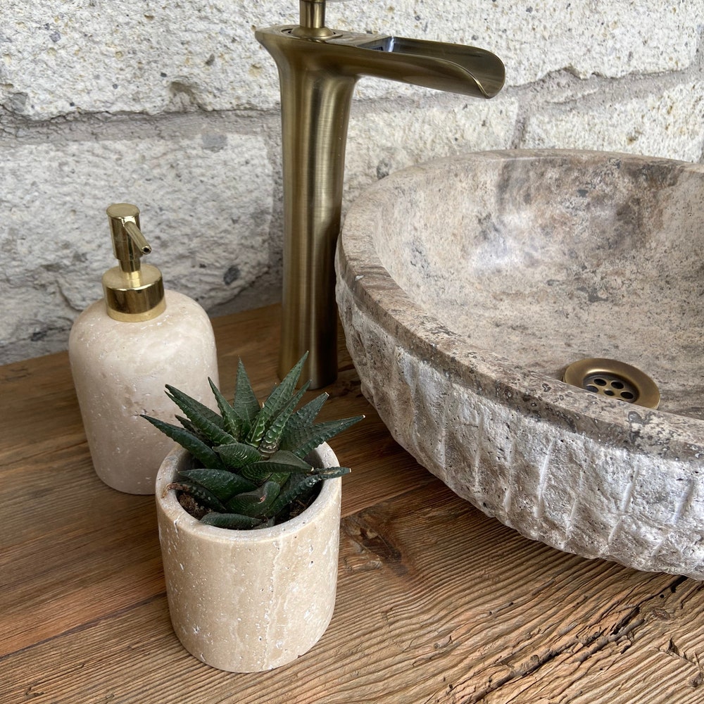 Bathroom Rustic Vanity Wood Farmhouse Decor, Farmhouse Vanity Bathroom Reclaimed Wood Decor, Rustic Wood Vanity Bathroom - Image 3