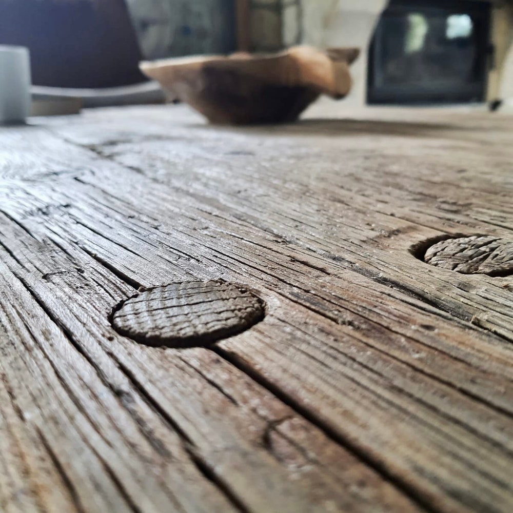 Wood Coffee Table Rustic Reclaimed Wood Furniture and Decor, Reclamied Furniture Rustic Coffee Table Wood - Image 9