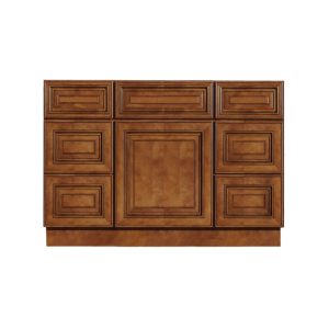 il_1000x1000.4785031651_jp2v.jpg 42 Inch Saddle Brown Raised Panel Bathroom Vanity with Single Sink, Bathroom Furniture with Drawers - 42" W x 34.5" H x 21" D