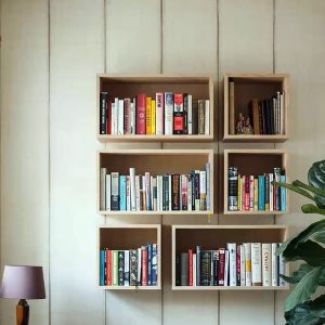 Asymmetrical Bookshelf Modern Shelves Book Furniture Wall Bookshelf Modular Shelves Small Bookshelves Handmade Furniture