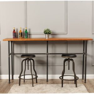 Solid wood Entryway Table, Console, Entryway Furniture,  Industrial Decor,  Rustic Decor, Industrial Pipe, Handmade, Hall table