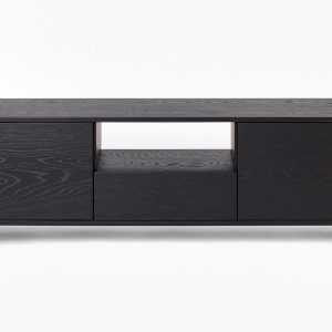 Solid Wood Media Center, Black Tv Stand, Tv cabinet