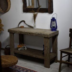 Rustic dresser table console table Hallway furniture entryway live edge entry table reclaimed wood handmade gift for women