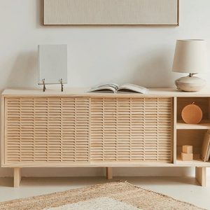 Handmade solid wood sideboard - Mahón