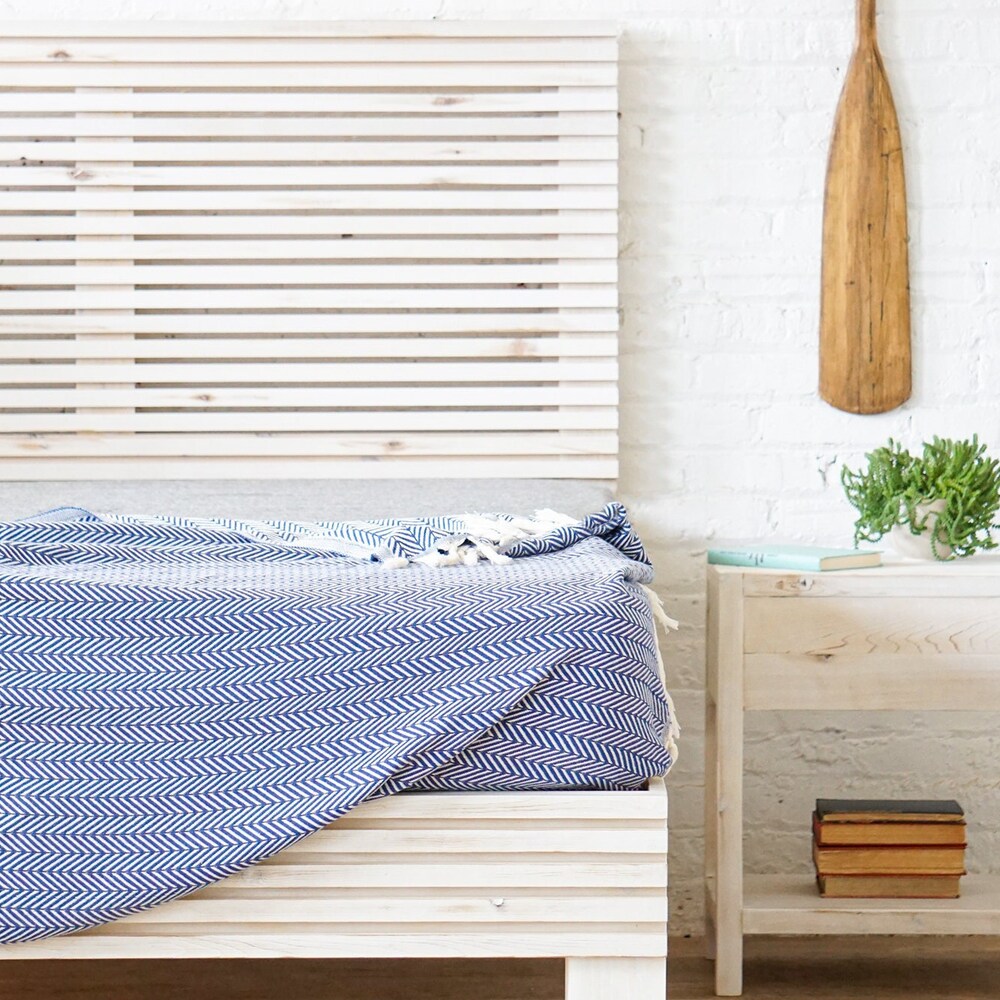 The Carolina Bed - Platform Bed and Headboard - Natural Solid Wood - Rustic Modern - Mid Century - Farmhouse - Organic - Handmade in USA - Image 4