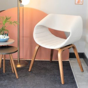 Modern plywood chair Bentwood, Dining chair and living room chair, Eames LCW Molded Plywood Chairs