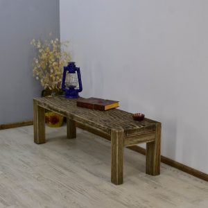 Coffee table wood table for living room handmade rustic live edge side table wood rustic mid century farmhouse furniture rectangle vintage