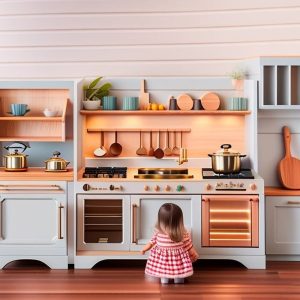 Luxury Wooden Play Kitchens for Play Room | Custom Designed | Best of World