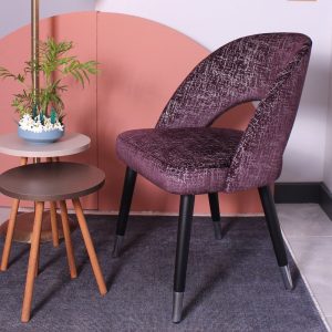 Wooden armless dining chair, Perfect for Living Room, Dining Room and Kitchen, Handmade Upholstery, Color Options for Home Decoration