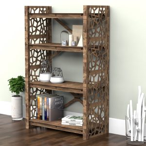 il_1000x1000.4978328904_if5s.jpg Wooden Bookshelf, Plant Shelf, Display Case, Bookcase, Wooden Shelves, Hexagonica