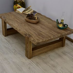 il_1000x1000.4981849103_qmnx.jpg Coffee table rustic chestnut wood for living room live edge side table wood rustic mid century farmhouse furniture rectangular vintage like