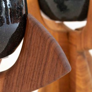 Tiered Plant Stand Office Decor Mom Gift Modern Planter Wooden Plant Stand Air Plant Display Planter Stand Wedding Decor Garden Decor Plants