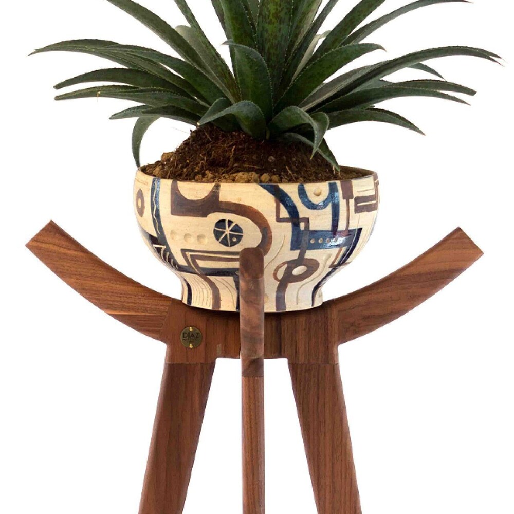 Wooden Plant Holder Tall Plant Stand Indoor Plant Stand Air Plant Stand Planter Stand Office Decor Garden Decor Farmhouse Decor Teacher Gift - Image 5