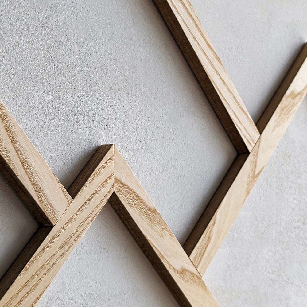 Mountains Wall Art | Minimalist mountains wood art | Mountains wood wall art | Home decor | Mountains line art | Extra large wall art - Image 7