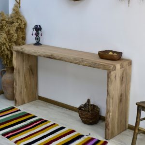 il_1000x1000.5148257771_kbzv.jpg Dresser console table is medieval handcrafted from walnut wood a rustic hallway furniture entryway live edge entryway table gift for women.