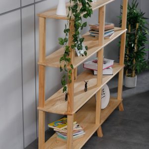 Bookshelf with Duplicable Shelves,Solid Wood Bookshelf,Living Bookshelf,Large Bookshelf