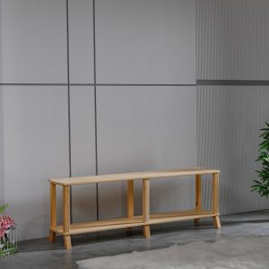 Bookcase with Copyable Shelves, Solid Wooden Bookshelf, Living Bookcase, Large Bookshelf, Showcase, TV Unit, Open Separator