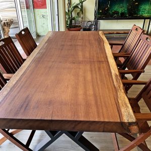 Iroko Wooden Table,Natural Custom Table,Dinning Room Table,Garden Table,Kitchen Table,office table,Single Slab Wooden Table,Restaurant Table