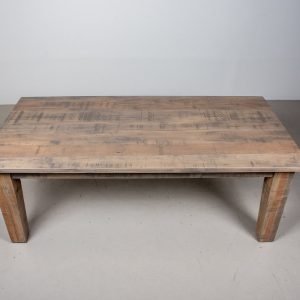 Rustic Wood Table, Parson Style Farmhouse Kitchen Table, Expandable Wood Parson Table for Kitchen or Dining Room, Extendable Farmhouse Table