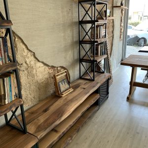 Live edge Media console, Media center Unit, Walnut Media Console, Television Unite, Walnut TV Stands,