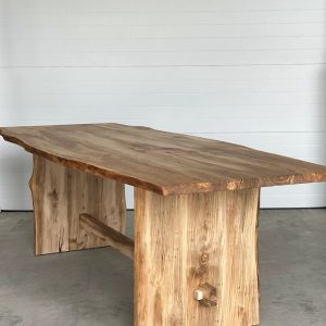 Live Edge Dining Table | Custom Dining Table | Hardwood Dining Table | Slab Dining Table