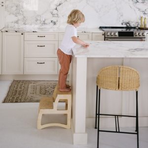 Toddler Kitchen step stool, Kid Step stool chair, Little helper stool, Bathroom stool, Montessori furniture, Kids kitchen, Adults Step Stool