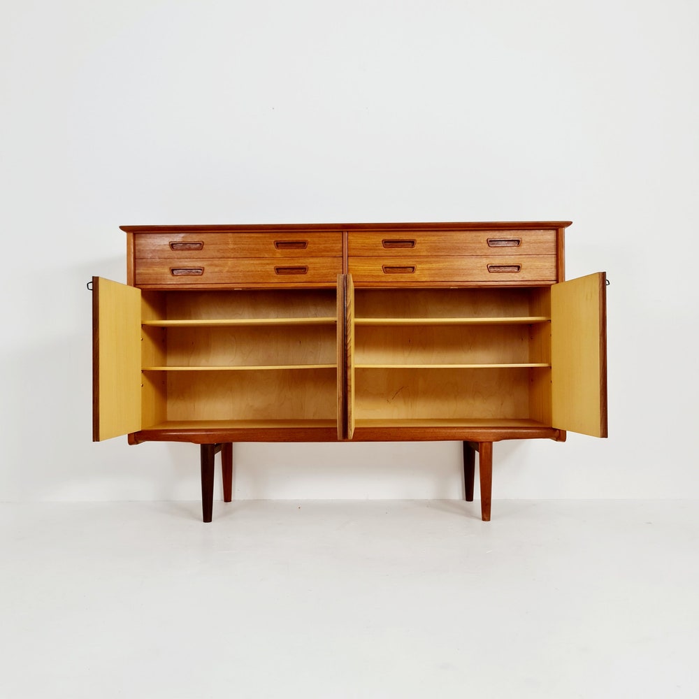 Mid-Century Modern Norwegian highboard, Sideboard for Sörheim MöbelFabrik Nesttun, 1960s - Image 7