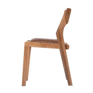 hardwood dining chair "Kyoto"| oak, walnut |, large selection of fabric types and colors.