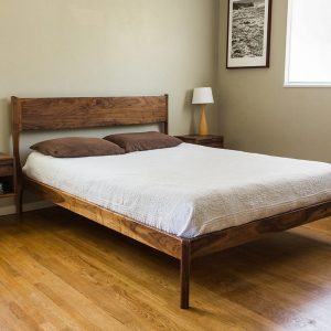 Classic Modern Bed (Danish Mid Century Modern Style Bed)