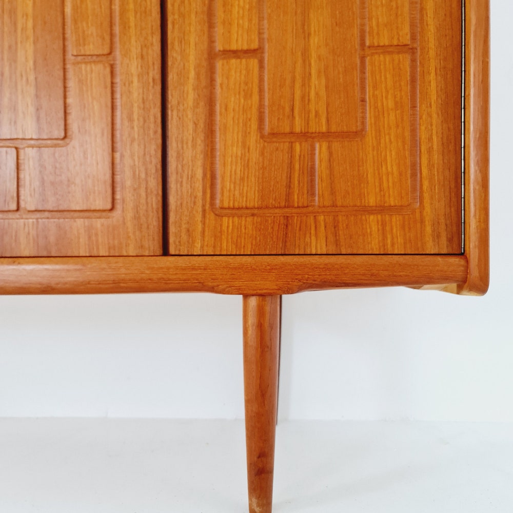 Mid-Century Modern Norwegian highboard, Sideboard for Sörheim MöbelFabrik Nesttun, 1960s - Image 3