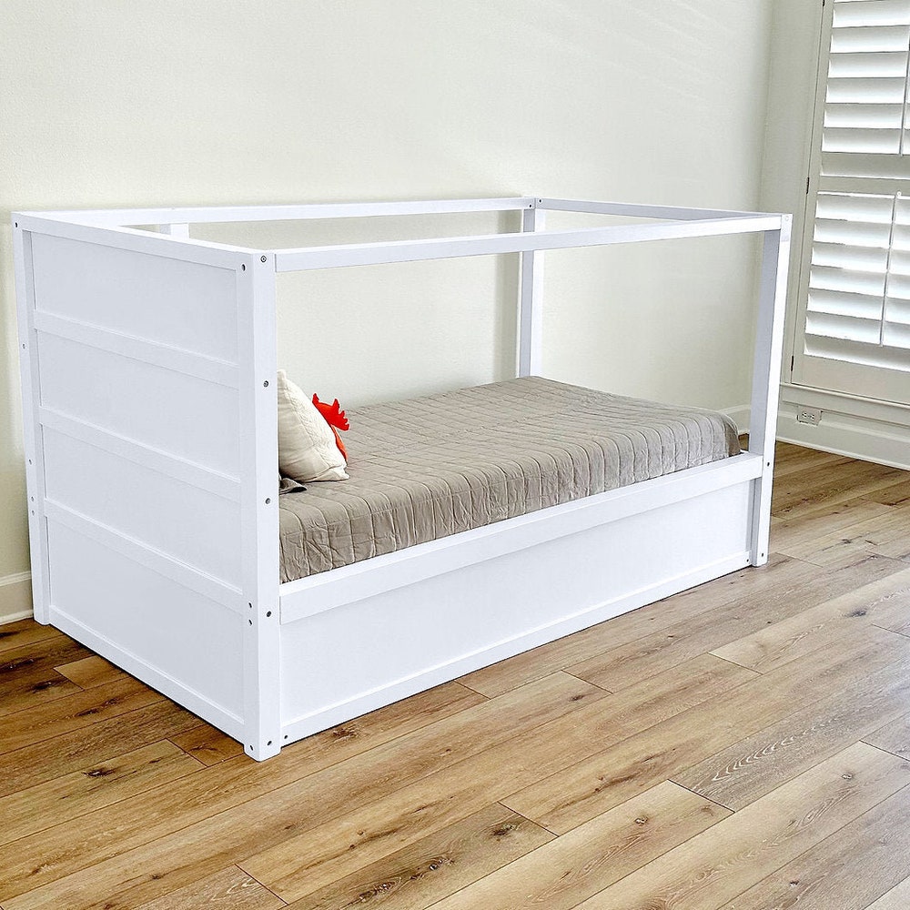 Ivy Twin Kids Canopy Bed | Convertible Loft Bed | Private Sleeping Space | Canopy Bed for Kids | Customizable Canopy - Image 5