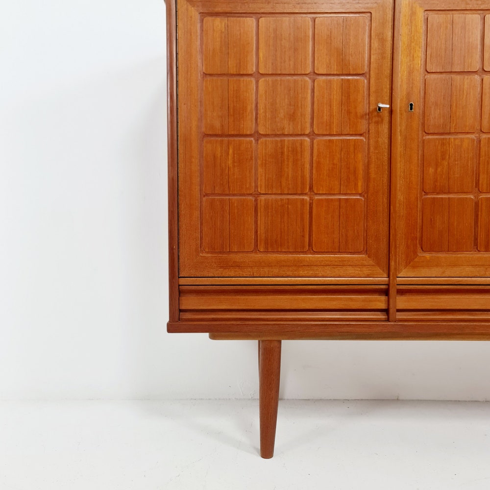 Mid-Century Modern Norwegian highboard, Sideboard for Sörheim MöbelFabrik Nesttun, 1960s - Image 11