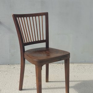 Vintage Solid Wood Dining Chair /Scandinavian Style / Rustic Design / MCM Dining Chair / MCM Home / Made in ex Yugoslavia /Stol Kamnik /70's