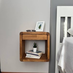 Wall nightstand,Floating Nightstand,Drawer nightstand,Free shipping