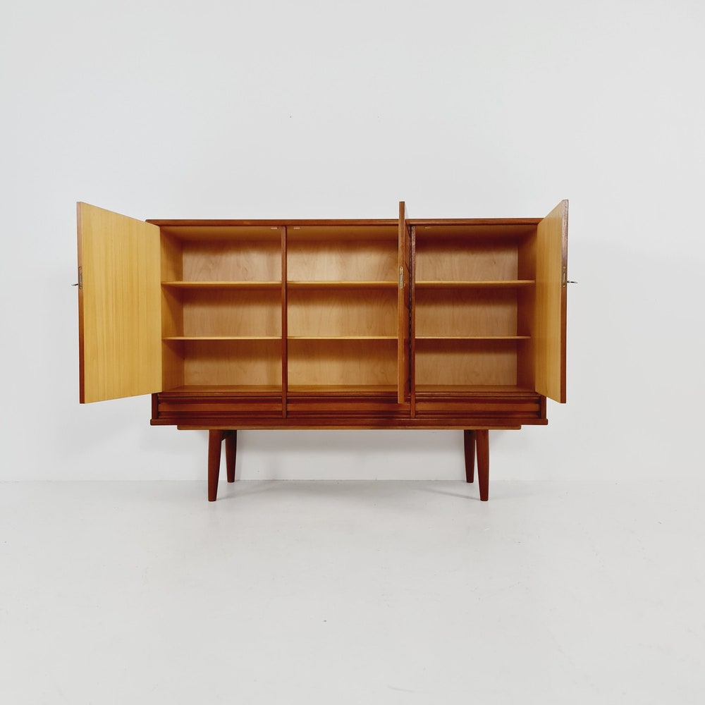 Mid-Century Modern Norwegian highboard, Sideboard for Sörheim MöbelFabrik Nesttun, 1960s - Image 3