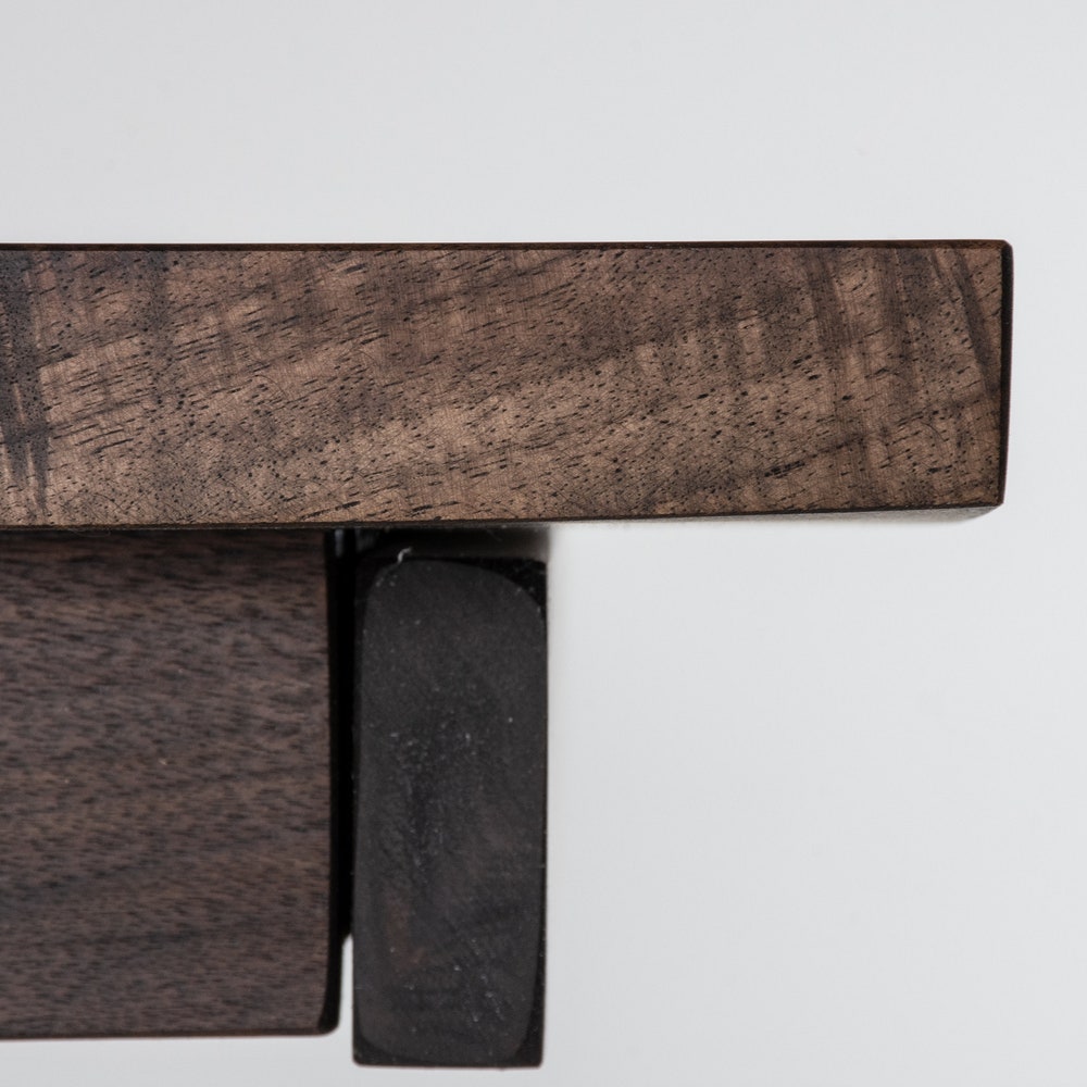 Large Farmhouse Table, Extendable Walnut Dining Table, Walnut Farm Table for Kitchen or Dining Room - Image 7