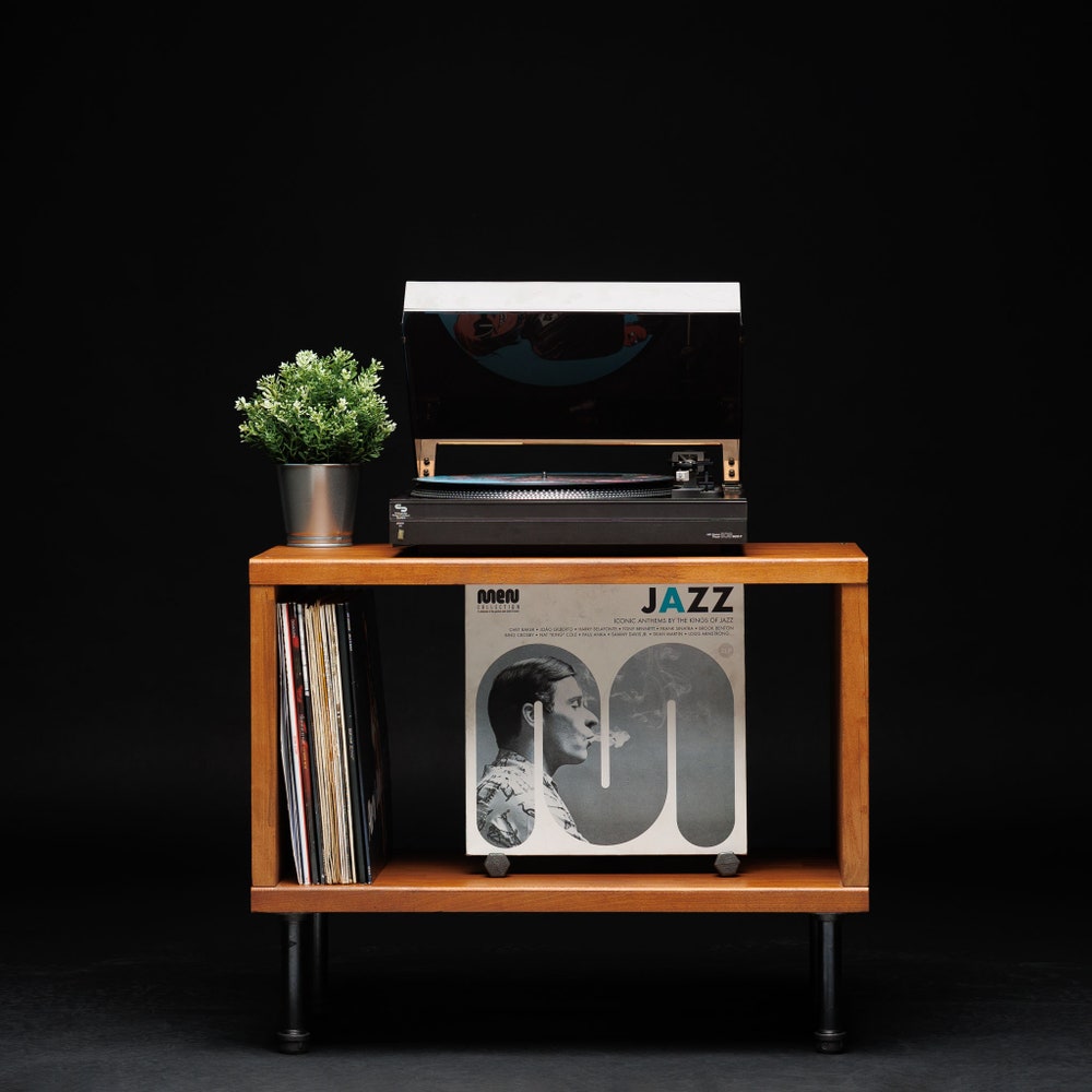 Industrial end table, reclaimed wood table,rustic end table, rustic night stand, pipe and wood end table, farmhouse table - Image 6